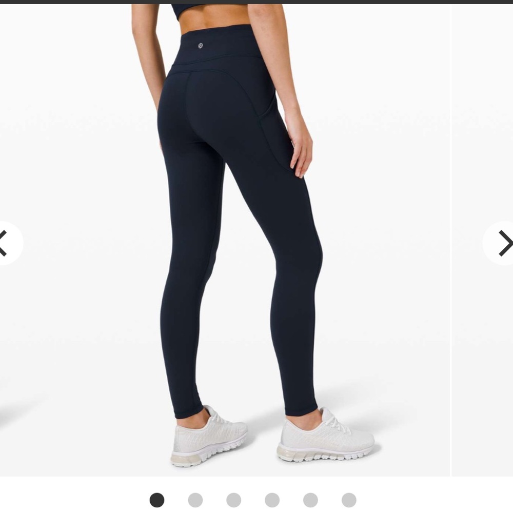 Lululemon invigorate 28” leggings navy - 0